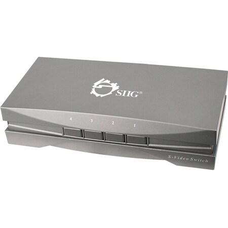 Siig Shares A Display And Speakers Between 4 Composite/S-Video Audio CE-CM0211-S1